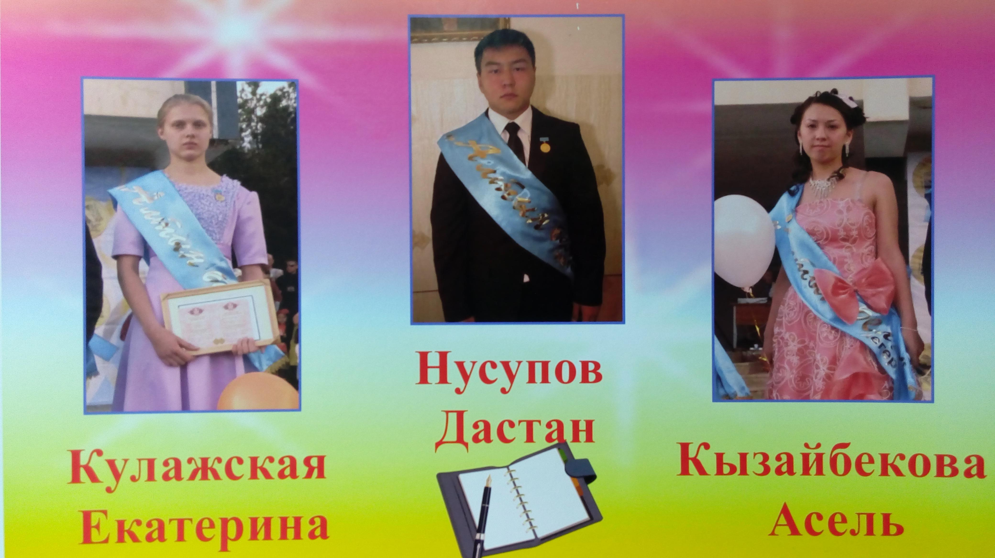 ОБЛАДАТЕЛИ "АЛТЫН БЕЛГI"