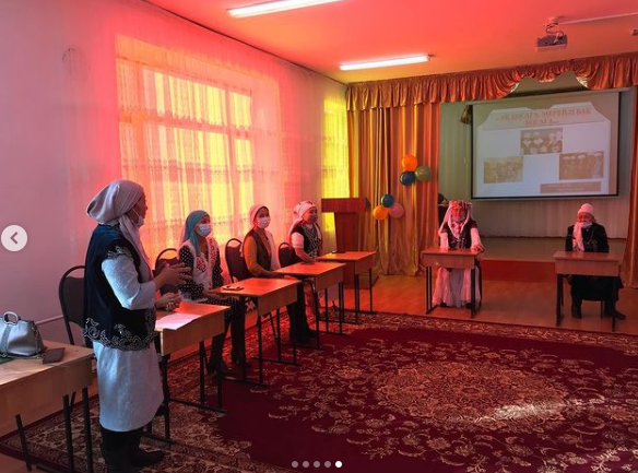 ...Ақ босаға, мерейлі бақ босаға... атты тәрбие тренингі өтті